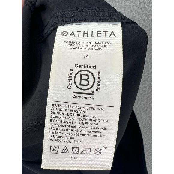 Athleta Brooklyn Heights Black High Rise Cargo Skirt Size 14 - Picture 10 of 14